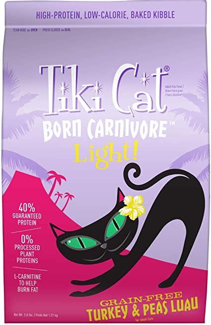 The average piece of food in america travels 15,000 miles to. Amazon.com : Tiki Cat Born Carnivore Grain-Free Dry Cat ...