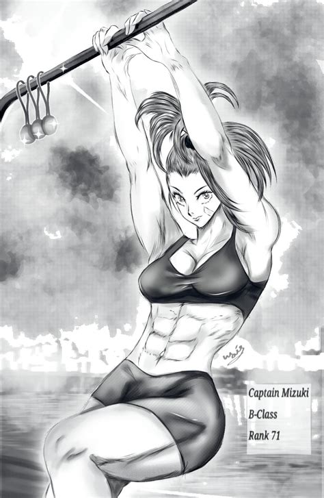 ART Captain Mizuki By Me One Punch Man R Manga