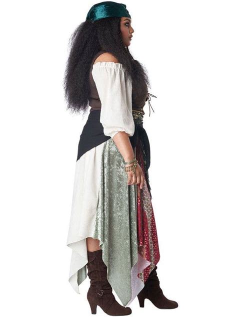 plus size renaissance gypsy womens costume