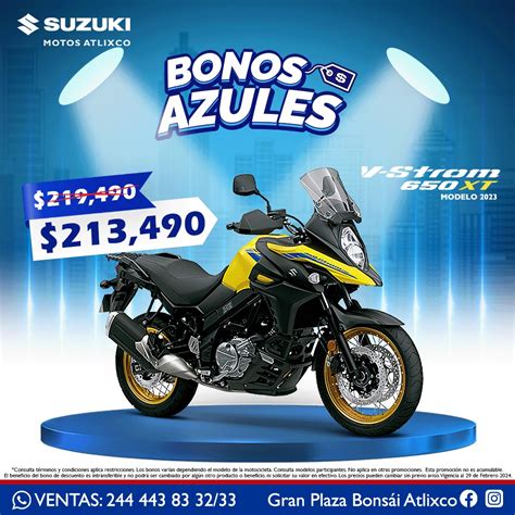 💰¡bonos De Hasta 40000💰🤯🤩 Suzuki Motos Atlixco