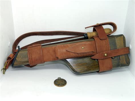 Leather And Wood Holster For Mauser C96 Etsy