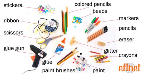 Materials And Tools For Arts And Crafts Eflnet