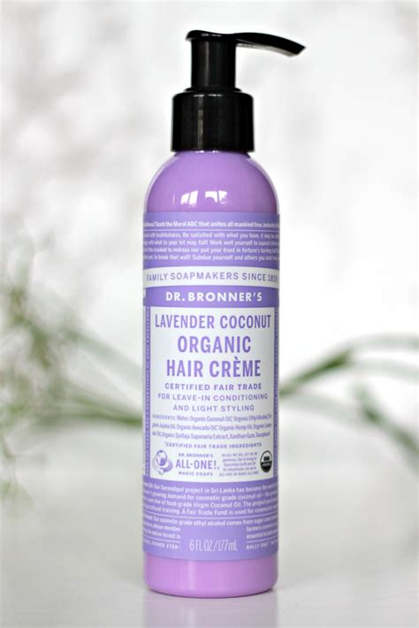 Dr Bronner s Lavender Coconut Organic Hair Crème mevrouwmiauw nl