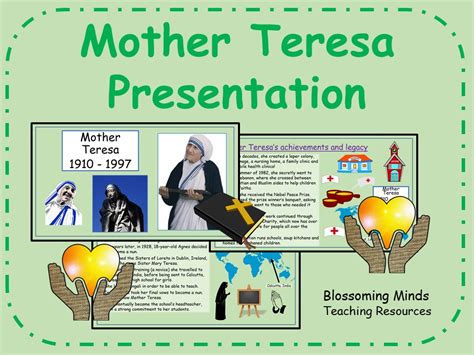 Mother Teresa Presentation Saint Teresa Of Calcutta Womens History Month Teaching Resources