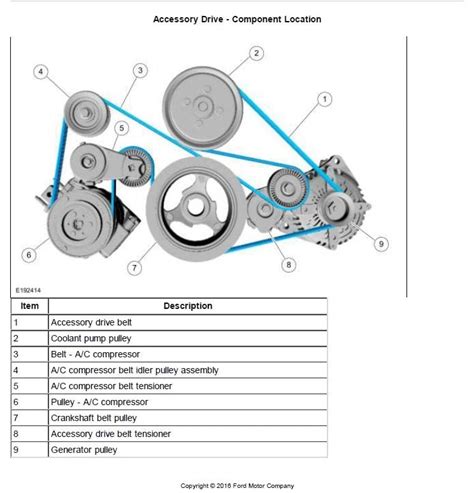 Ford Truck Belt Diagram