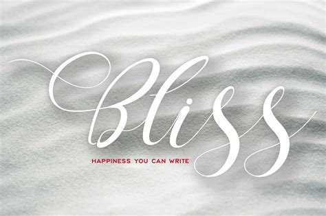 Bliss Font By Pointsandpicas · Creative Fabrica