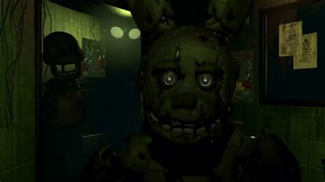 Fnaf 3 Mobile Remastered All Springtrap Office Movements Youtube