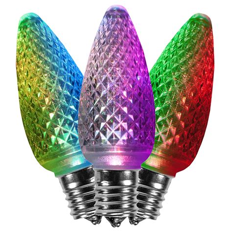 C9 Color Change Multicolor Led Christmas Light Bulbs