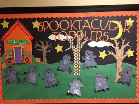 Halloween Bulletin Board Spooktacular Toddlers Halloween Bulletin