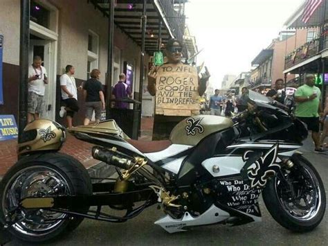 New orleans and nashville motorcycle tour. New Orleans Saints Motorcycle | SAINTS | Pinterest