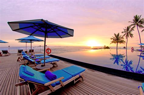 Wallpaper Sea Bay Beach Swimming Pool Dock Caribbean Maldives