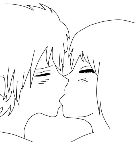 Free wolf couple lineart 2 by machinewolf2 on deviantart. Kissing Couple Lineart/Base thingy by AkatSakuForever15 on ...