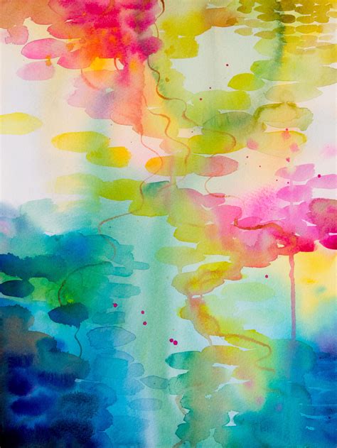 Abstract Watercolour By Helen Wells Abstract Watercolor Abstract