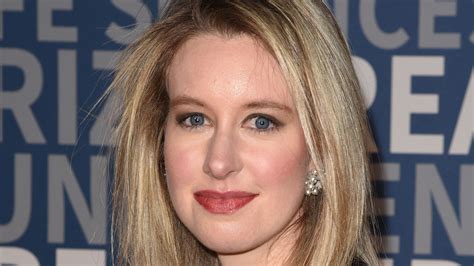 Elizabeth Holmes' Net Worth Zero
