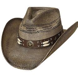 Bullhide Brown Bangora Straw Cowboy Hat Desperadothe Desperado