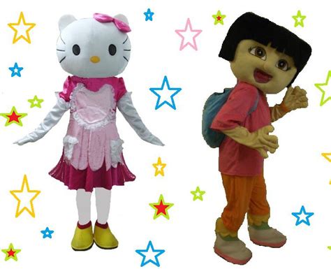 £25 Dora The Explorer Hello Kitty Costume Hire Fancy Dress Outfit