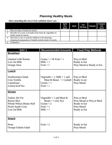 2024 Meal Planning Template Fillable Printable Pdf And Forms Handypdf