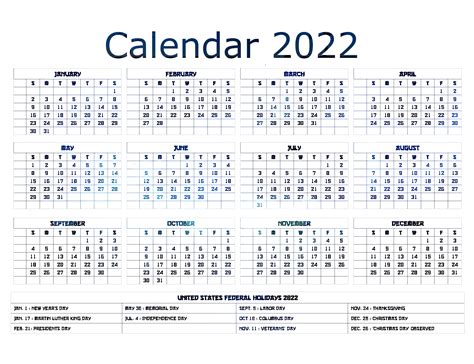 Template Kalender 2022 Vector Format Cdr Ai Eps Png Hd Gudril Logo