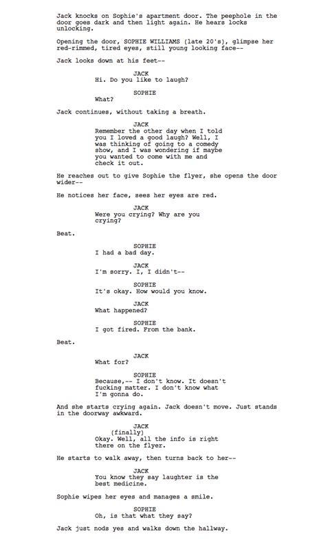 Script Excerpt From Upcoming Joker Origin Film Starring Joaquin Phoenix From La Audition In