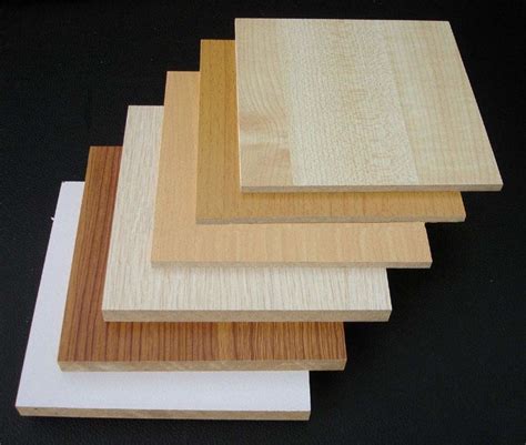 Waterproof Hardwood Decorative Mdf Board Construction Wood Veneer Mdf