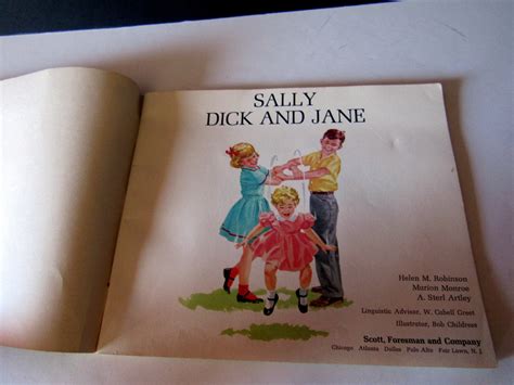 Dick And Jane Primer 1962 Sally Dick And Jane
