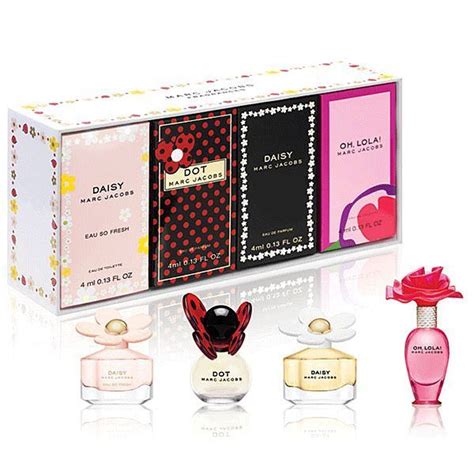 Marc Jacobs Daisy Miniature Perfume Set Koleksi Miniset