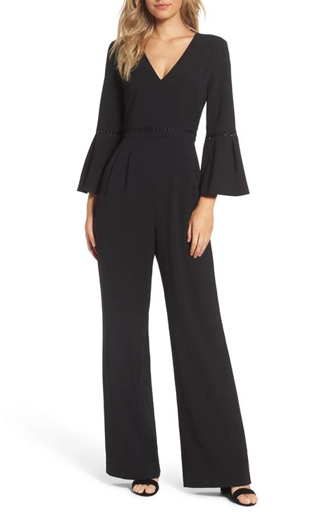 Black Long Sleeve Jumpsuit For You