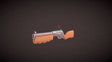 Stylized Shotgun 3D Model By AlkisTag 337e5a2 Sketchfab