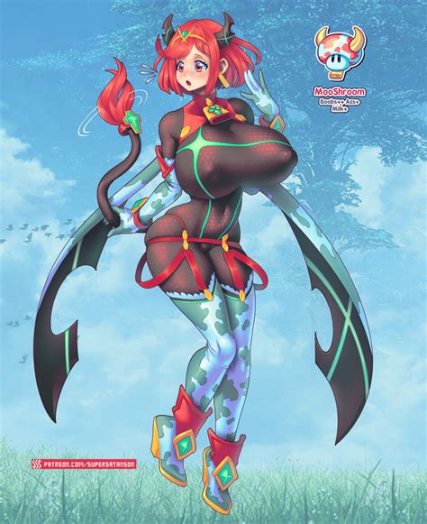 Moo Pyra Dlc Outfit By Supersatanson Hentai Foundry