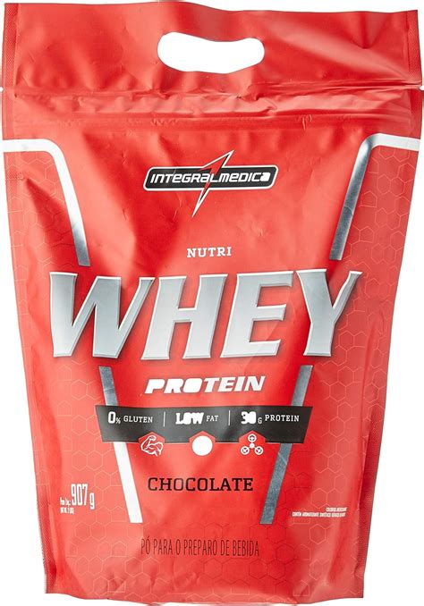 Nutri Whey Protein 907g Chocolate Refil Integralmedica Br