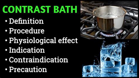 Contrast Bath Physiotherapy Youtube