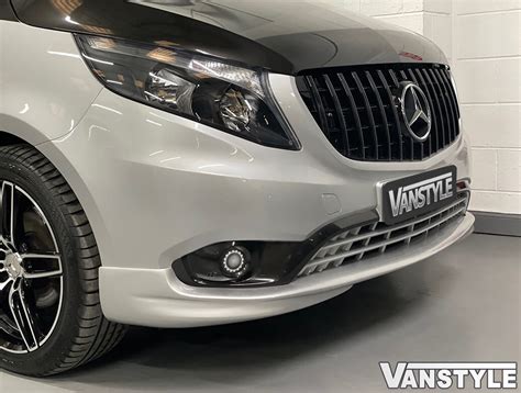 Mercedes Vito W447 2014 Front Lower Splitter Vanstyle