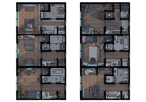 Cyberpunk Apartment Battle Map Apartments Preview Apocalypse 2