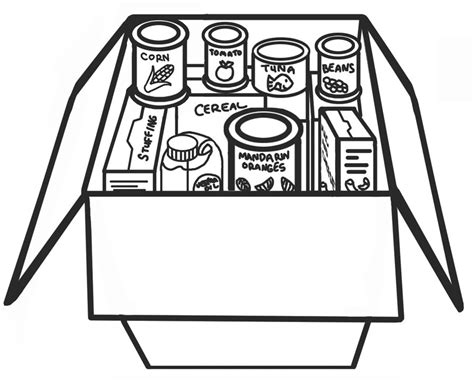 Free Food Drive Clip Art Black And White Download Free Food Drive Clip