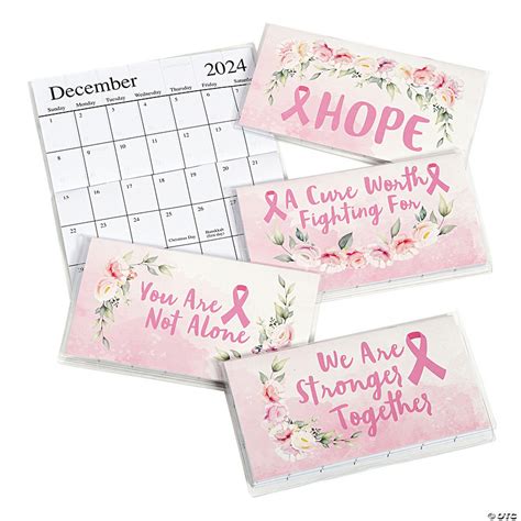 2023 2024 Pink Ribbon Pocket Calendars 12 Pc Discontinued