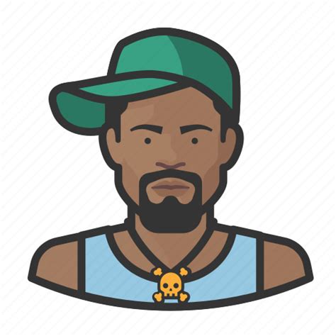 Avatar Hip Hop Male Man Rapper User Icon Download On Iconfinder