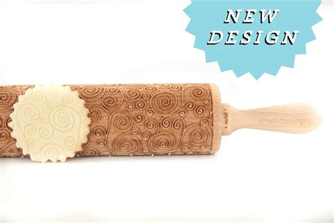 Engraved Rolling Pins Embossed Rolling Pin Personalized Ts