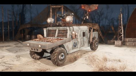 Customizable Humvees Update At Fallout 4 Nexus Mods And Community