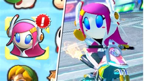Play As Susie From Kirby Planet Robobot In Mario Kart 8 Deluxe Youtube