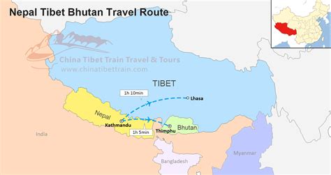 Tibet And Nepal Travel Maps Where Is Tibet And Nepal And How To Travel