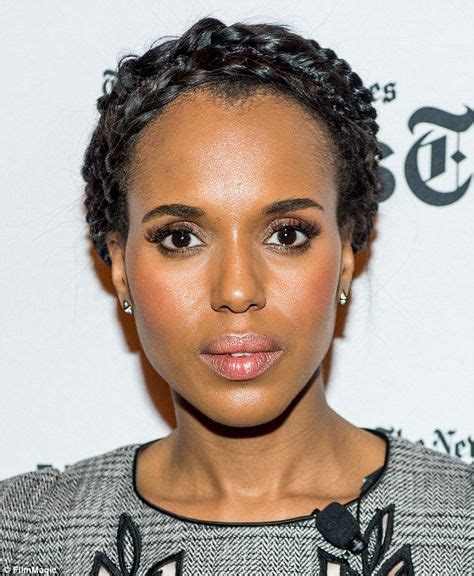 Coachella Bound You Need To See Kerry Washingtons Cool Crown Braid
