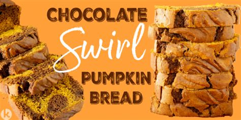 Chocolate Swirl Pumpkin Bread Recipe