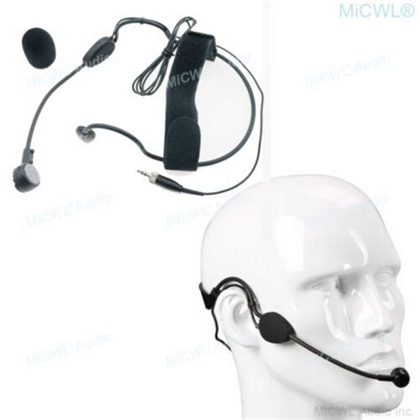 Black Me3 Dynamic Cardioid Microphone For Sennheiser Headwear Ew100