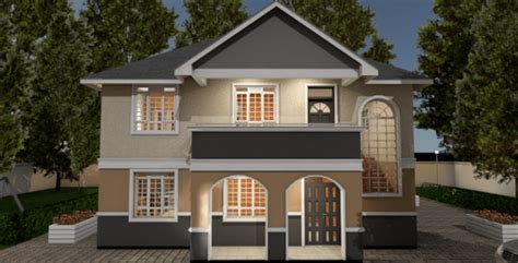 4 Bedroom House Plans In Kenya House Plans 2 Story Affordable House