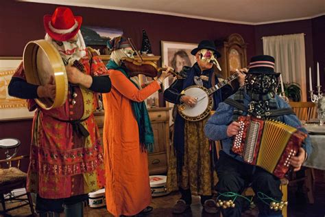 The Winter Tradition Of Mummering Newfoundland Canada In Pictures