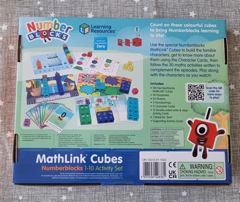 Learning Resources Mathlink Cubes Numberblocks 1 10 Activity Set Review