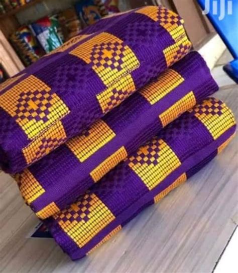 Authentic Kente 6 And 12 Yards Genuine Ghana Handwoven Kente Etsy