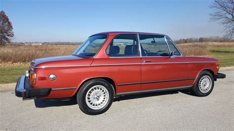 1974 Bmw 2002tii In Garnet Red Metallic With Black Interior Cars For