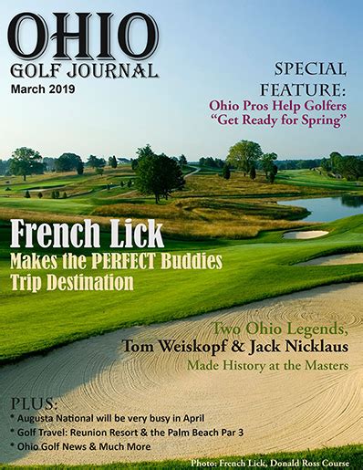 March 2019 Ohio Golf Journal The Ohio Golf Journal
