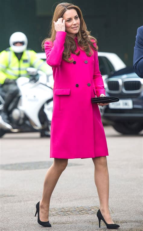 Photos From Kate Middletons Many Many Maternity Coats